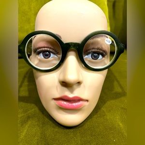 Chic woman’s reading glasses (GREEN)